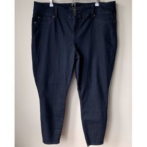 Torrid • 24XT • TALL Dark Wash Skinny Denim Jeans